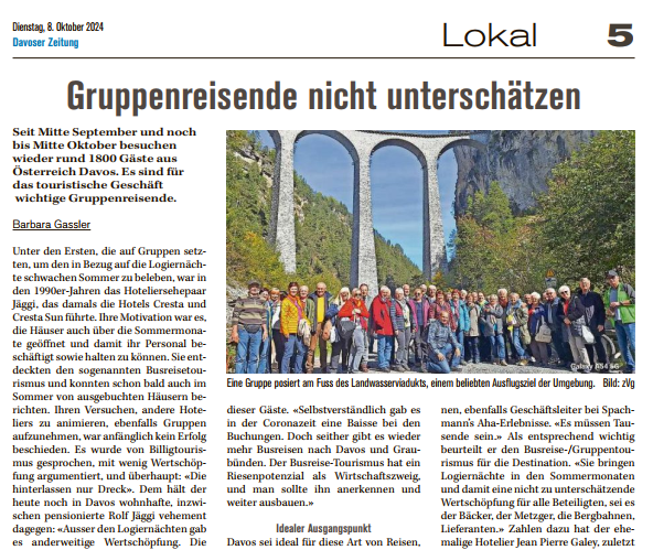 Davoser Zeitung 08.10.2024